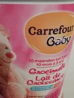 Mängden socker i Lait de croissance carrefour baby