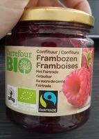 Mängden socker i Confiture bio framboises
