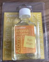 Mängden socker i Arome de rhum