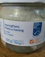 Mängden socker i Filets de hareng vinaigre