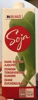 Mängden socker i Soja sans sucres ajoutés