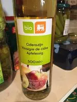 Mängden socker i Vinaigre de cidre