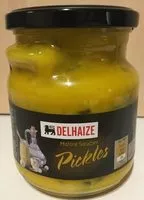 Mängden socker i Pickles