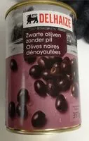 Mängden socker i Olives noires denoyautées
