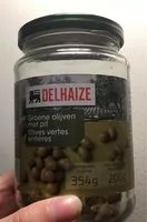 Mängden socker i Olives vertes entieres