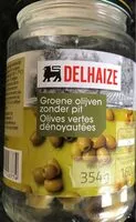 Mängden socker i Olives verted dénoyautées
