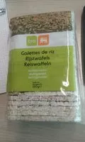 Mängden socker i Galettes de riz