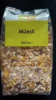 Mängden socker i Müesli