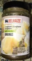 Mängden socker i Confiture ananas