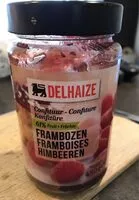 Mängden socker i Confiture de framboises