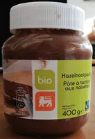 Mängden socker i Pâte à tartiner aux noisettes