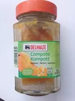 Mängden socker i Compote abricot