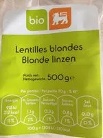Mängden socker i Lentilles Blondes