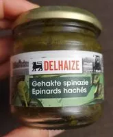 Mängden socker i Épinards hachés