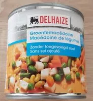 Mängden socker i Macédoine de Légumes
