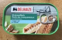 Mängden socker i Filets de maquereaux au naturel