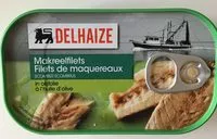 Mängden socker i Filets de maquereaux à l'huile d'olive