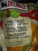 Mängden socker i Potage tomate basilic mozzarella
