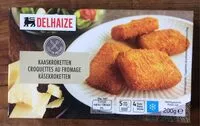 Mängden socker i Croquettes au fromage