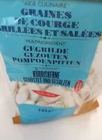 Mängden socker i Graines de courge grillées et salées