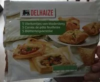 Mängden socker i Carre pâte feuillete