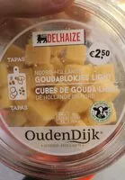 Mängden socker i Cubes de Gouda Light