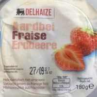 Mängden socker i Quark / Fromage frais , mit Erdbeeren / avec frais...
