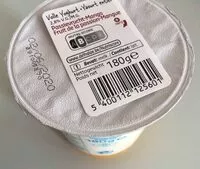 Mängden socker i Yaourt entier fruit de la passion et mangue