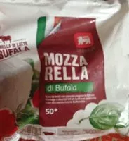 Mängden socker i Mozzarella di bufala