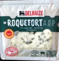 Mängden socker i Roquefort AOP au lait cru