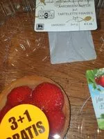 Mängden socker i Tartelettes fraises