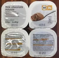 Mängden socker i Mousse au chocolat au lait