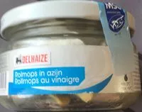 Mängden socker i Rolmops in azijn