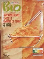 Mängden socker i Purée de pommes de terre aux carottes