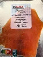 Mängden socker i Saumon Atlantique norvégien fumé