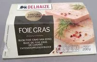Mängden socker i Foie gras de canard