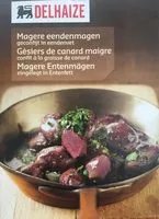 Mängden socker i Gésiers de canard maigre