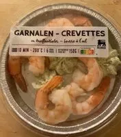 Mängden socker i Crevettes beurre à l’ail