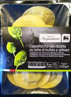 Mängden socker i Cappellaccio à la ricotta de lait de bufflone et aux épinards