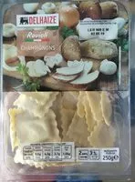 Mängden socker i Ravioli champignons