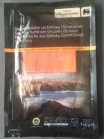 Mängden socker i Saumon fumé des Orcades (Ecosse)