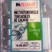 Mängden socker i Tentacules de calamar - cuits