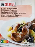 Mängden socker i Lapin aux pruneaux