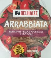 Mängden socker i Sauce arrabbiata Delhaize