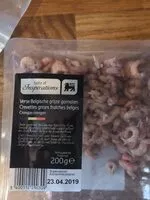 Mängden socker i Crevettes grises fraîches