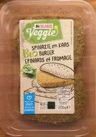 Mängden socker i Burger épinard et fromage
