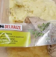 Mängden socker i Boudin blanc purée de pommes de terre et compote de pommes