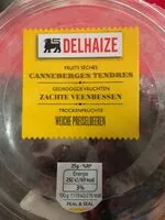 Mängden socker i Canneberges tendres