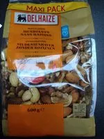 Mängden socker i Fruits à coque, mendiants sans raisins