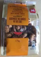 Mängden socker i Noix de cajou et cacahuete au piment rouge